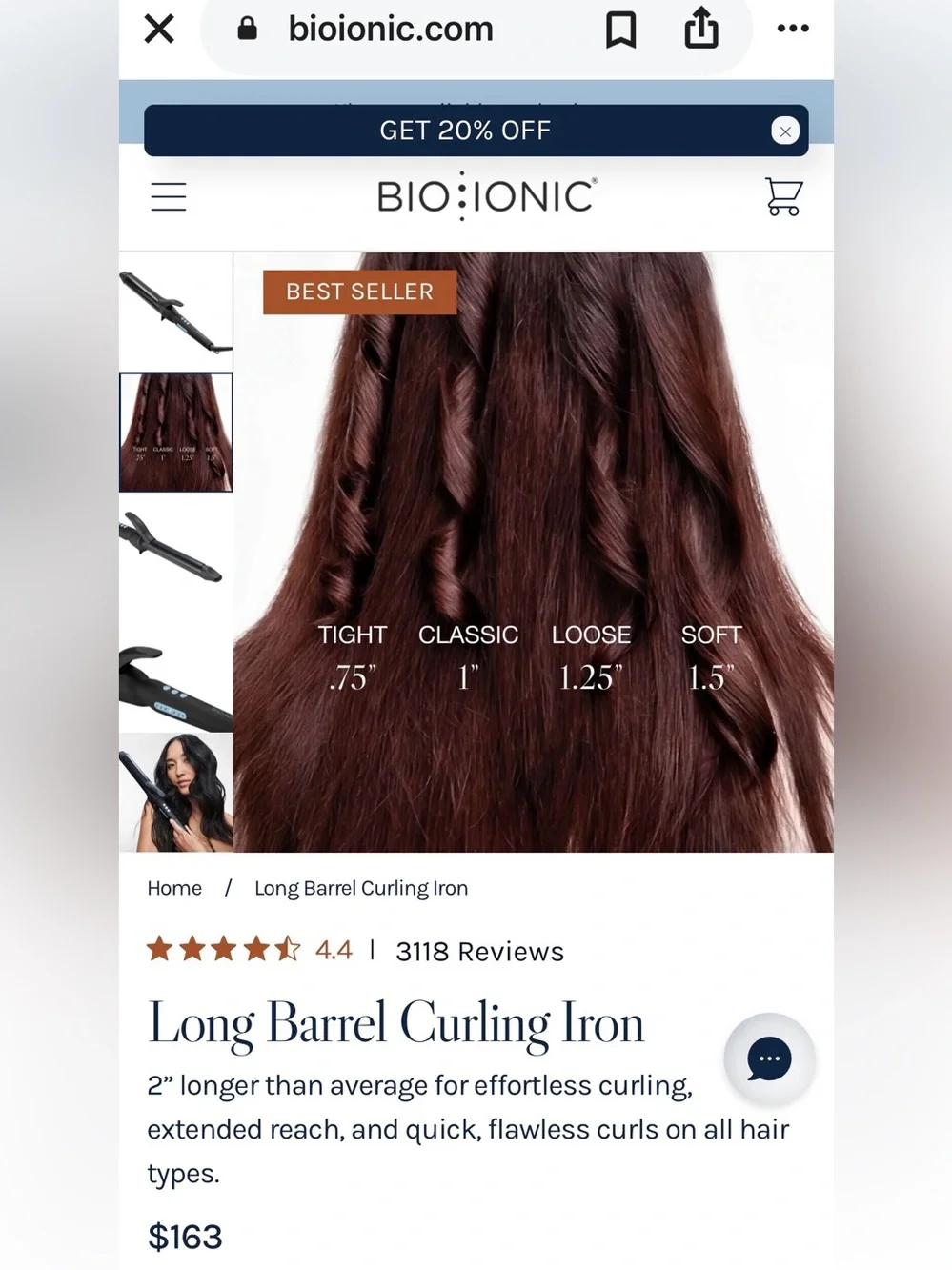 Bio ionic Long Barrel 1